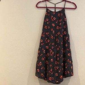 Open back babydoll dress.